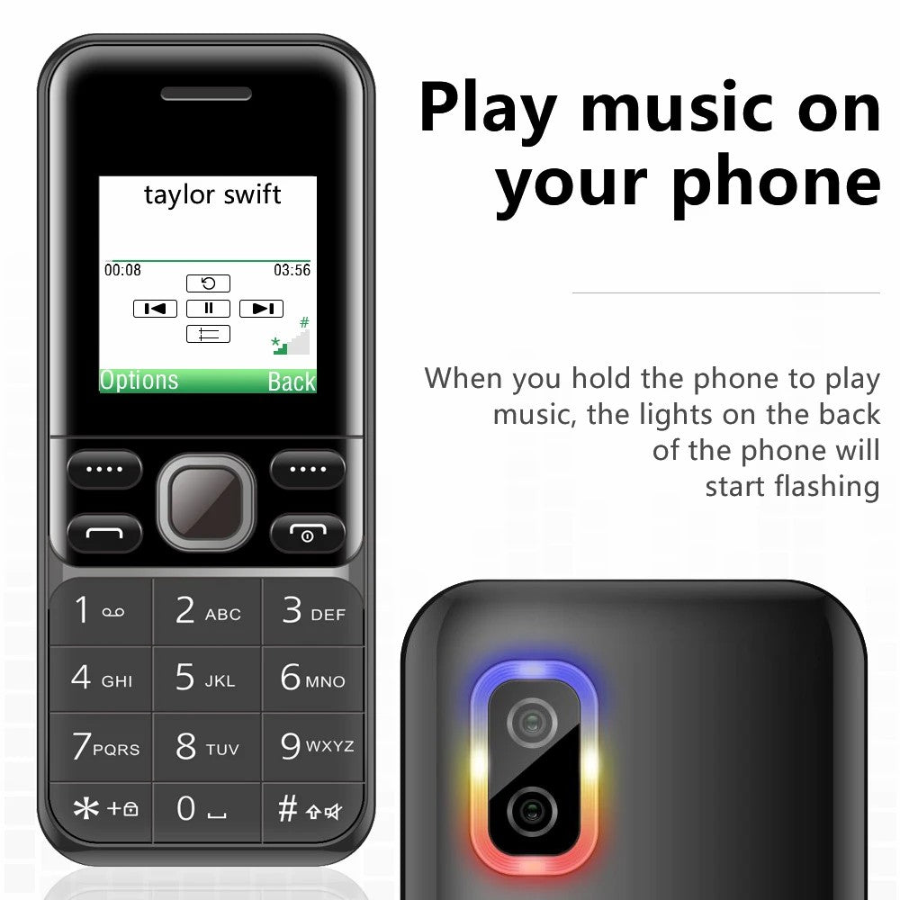BM333 1.54-Inch Dual SIM Standby Cell Phone Portable Mini Bar Phone BM333 1.54-Inch Dual SIM Standby Cell Phone Portable Mini Bar Phone